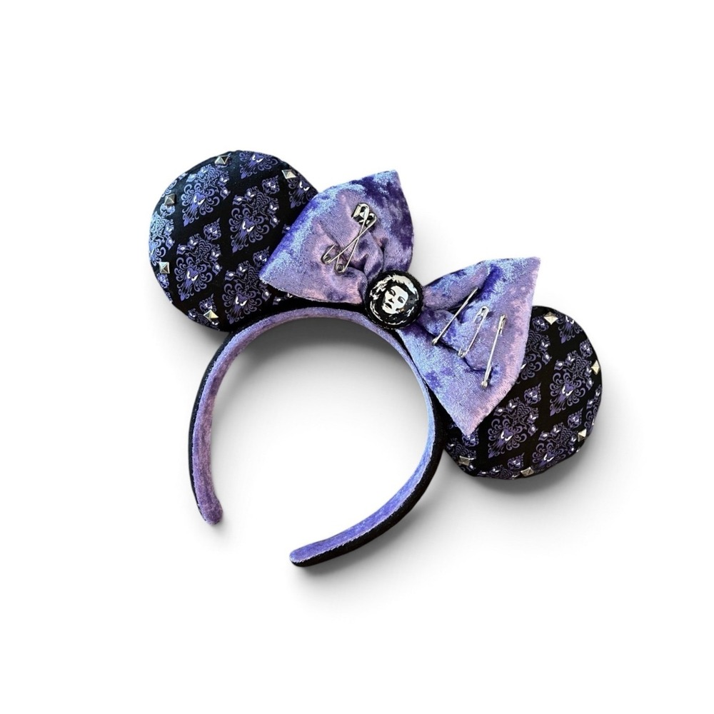 Disney Haunted Mansion Headband  OS Purple Her Universe Studded Ear Headband
